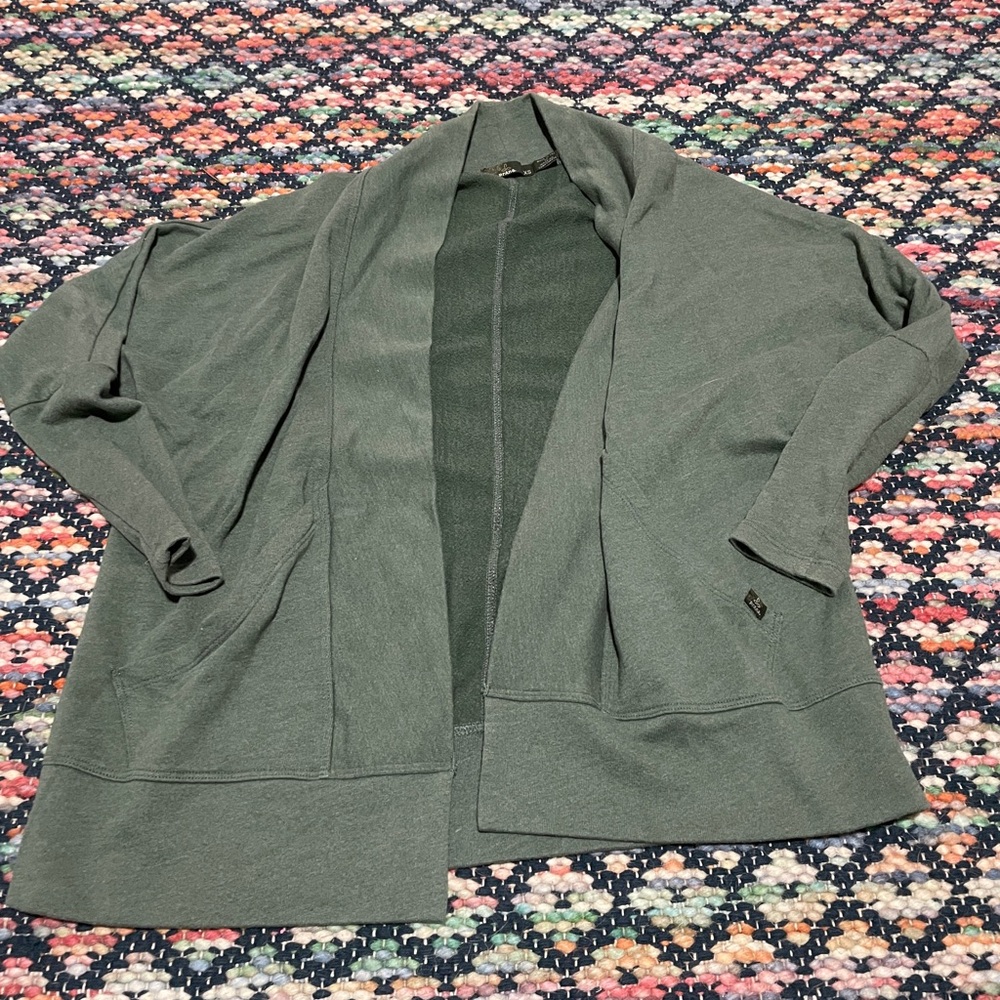Prana Forest Green Cardigan